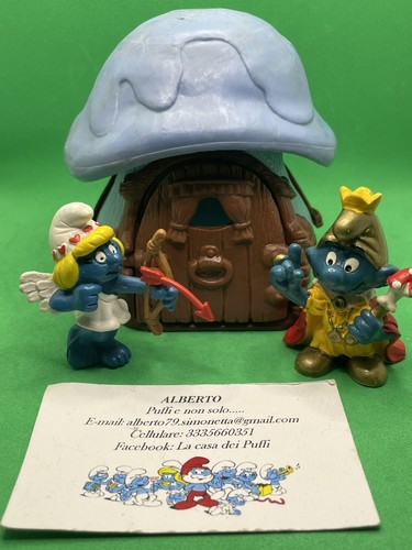 Puffi smurfs smurf casa - smurfs, dei