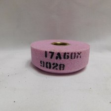 Tyrolit 2-3/4" x 1" con inserto in ottone filettato 11/16" -16 mola rosa