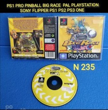  PS1 PRO PINBALL BIG RACE  PAL PLAYSTATION SONY FLIPPER PS1 PS2 PS3 ONE 