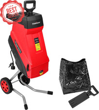 Trituratore Elettrico 120V 15A Capacità Ramo 45mm con Borsa Raccolta