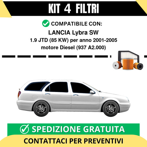 Kit filtri tagliando per - tagliando,