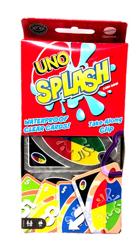 Uno splash impermeabile gioco - uno,