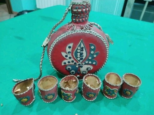 Fiaschetta borraccia vintage - borraccia,