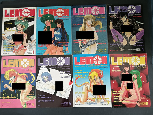 Fumetto lemon prima rivista - fumetto,