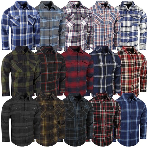 Camicia flanella quadri - camicia, in