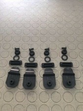 FIAT UNO 3 PORTE 4 KIT RIPARA CERNIERE  VETRO POST LATERALE APRIBILE VOLETTO