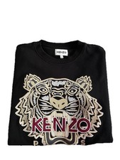Felpa Kenzo originale con tigre ricamata – Taglia M (consigliata per S)