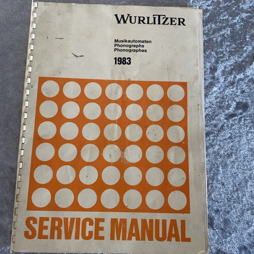 Wurlitzer 1983 jukebox - jukebox, service