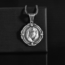 Collana Orso Grizzly Tonda