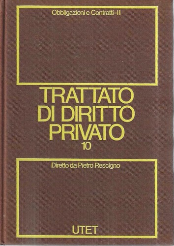 Trattato diritto privato - trattato, di