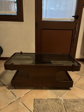 Tavolino vintage con piano in