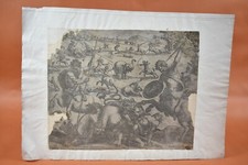 Gravure XVIIème - Guerre des