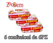 Petreet Natura  Scatolette Umido Gatti 70gr  N° 6 Multipack 5+1 Gratis