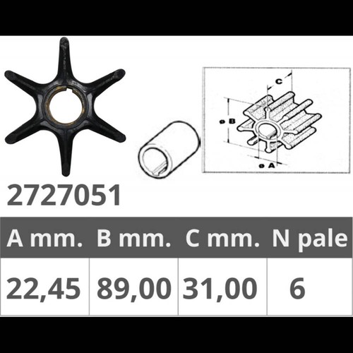 Girante per yamaha mercury - yamaha, /