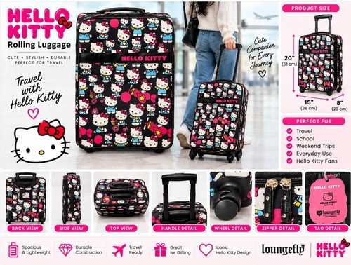 Loungefly hello kitty - kitty, bagaglio