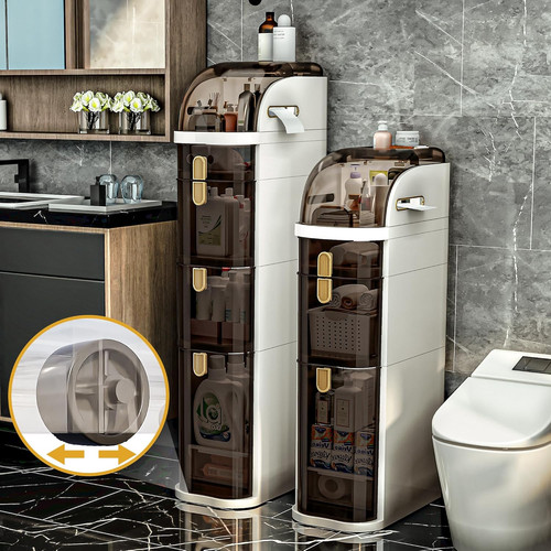 Carrello portaoggetti bagno - carrello,