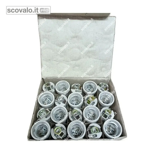 Portalampada e27 ceramica con - e27,