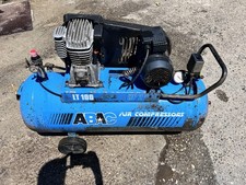 COMPRESSORE ARIA 100LT ABAC 2HP USATO REVISIONATO FUNZIONANTE DESCRIZIONE!✅