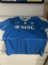 Maglia Napoli Autografata Gara