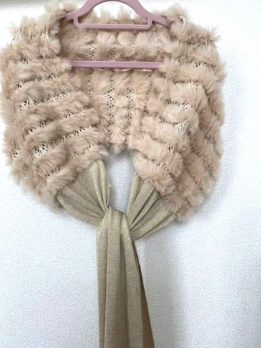 Scialle bolero pelliccia di - bolero,