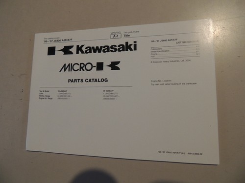 Catalogo ricambi kawasaki jet - catalogo,