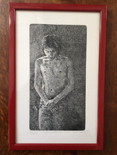 Autoritratto con rosa - Renzo