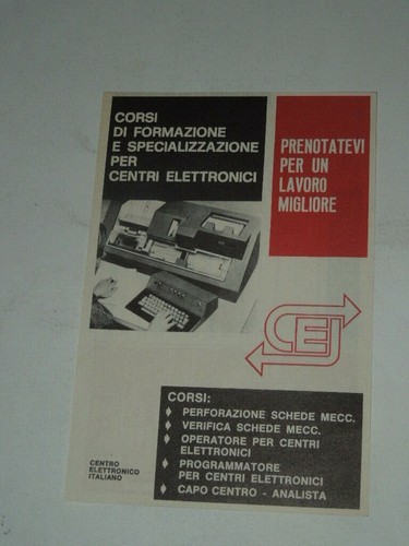 Old paper advertising italian - advertising, "italian