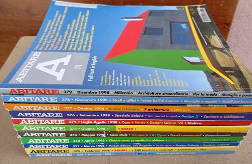 Abitare 1998 rivista di - 1998,