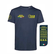 T-shirt basica 112 SOCCORSO
