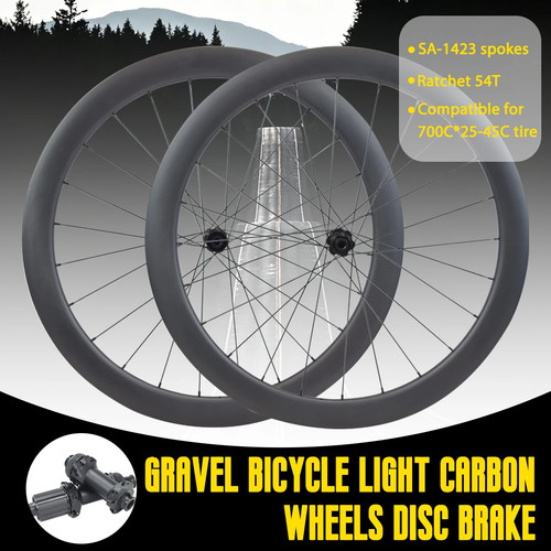 Set ruote bici 700c carbonio - set,