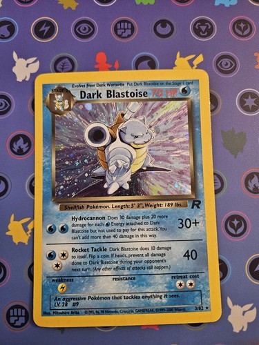Pokémon dark blastoise 82 - pokémon, 3/82