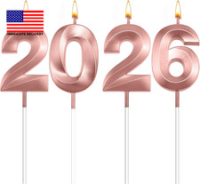 Graduation Candle 2026, 4 Pcs