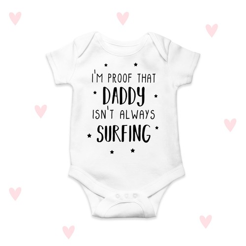 Surf daddy baby grow - daddy,