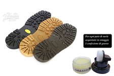 Suola carrarmato gomma antiscivolo Vibram 1136 rocciablock scarponi da montagna 