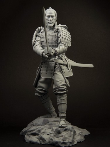Figura resina shogun - figura, in