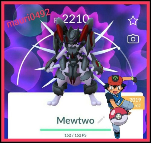Pokémon mewtwo corazzato - go,
