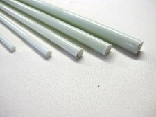 Tondino pieno  fibra di vetro lunghezza 2 metri diametri da 2mm a 14 mm