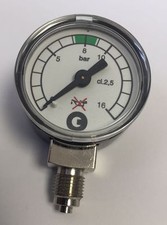 Manometro 0-16 BAR Filettatura