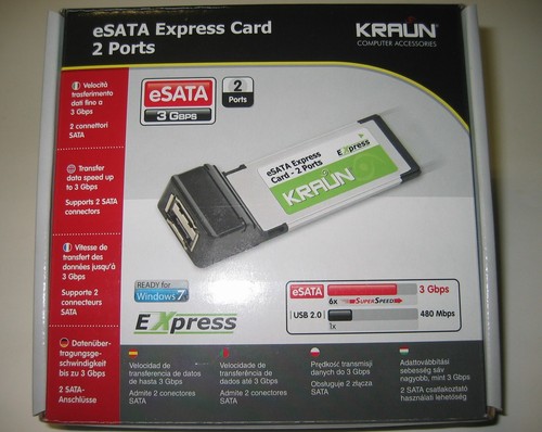 Kraun porte esata e - porte, e-sata