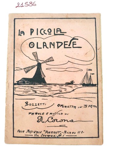 Bozzetti per costumi - , operetta