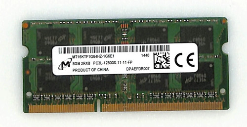 8gb sodimm pc3l 12800s - sodimm, pc3l-12800s