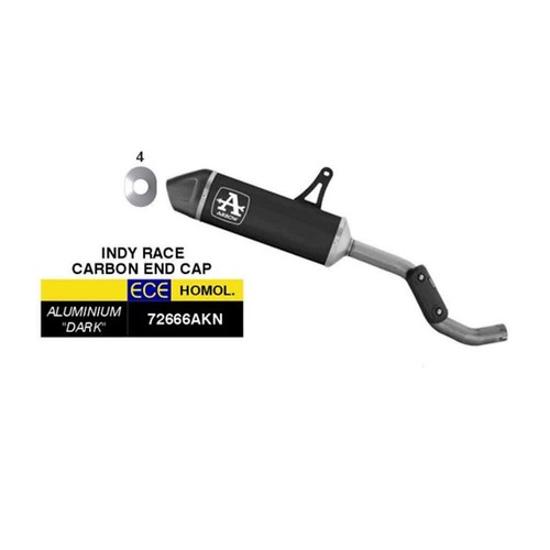 Marmitta arrow indy - marmitta, nera