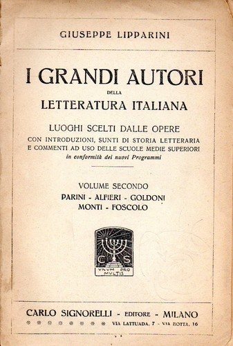 Grandi autori della - autori,