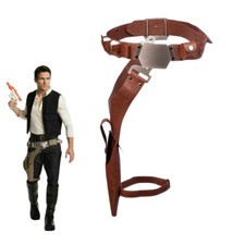 Star Wars Han Solo cosplay cintura fondina pistola uomo adulto costume Halloween oggetti di scena
