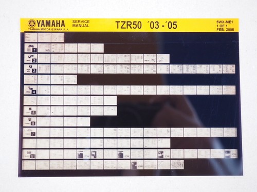 Yamaha tzr 2003 2005 5wx - yamaha,