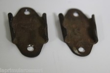 COPPIA DI GANCI EPOCA 900 PER SPECCHIO BASCULANTE TOELETTA  VECCHIA FERRAMENTA 