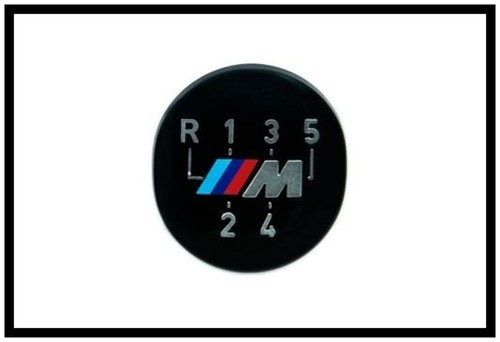 Bmw emblema pomello cambio - emblema,