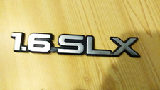 NISSAN PRIMERA 16 SLX LOGO SIGLA EMBLEMA FREGIO STEMMA  TARGHETTA BADGE TARGA