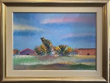 Dipinto arte moderna, Paesaggio, Omiccioli