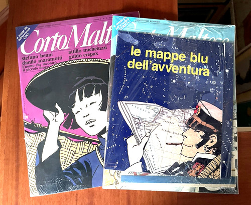 Riviste corto maltese mappe - corto,